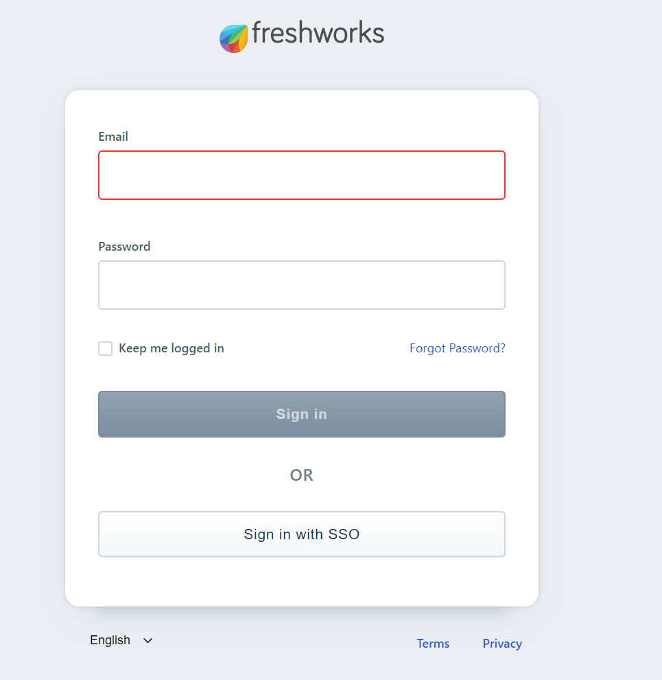Freshchat Login 2